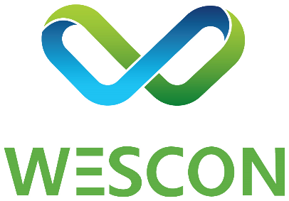 WESCON 세로형 로고